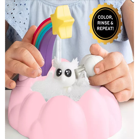 FAO Schwarz Mythical Magic Playful Pets 6 Color and Wash Figurines NWT - Picture 4 of 5